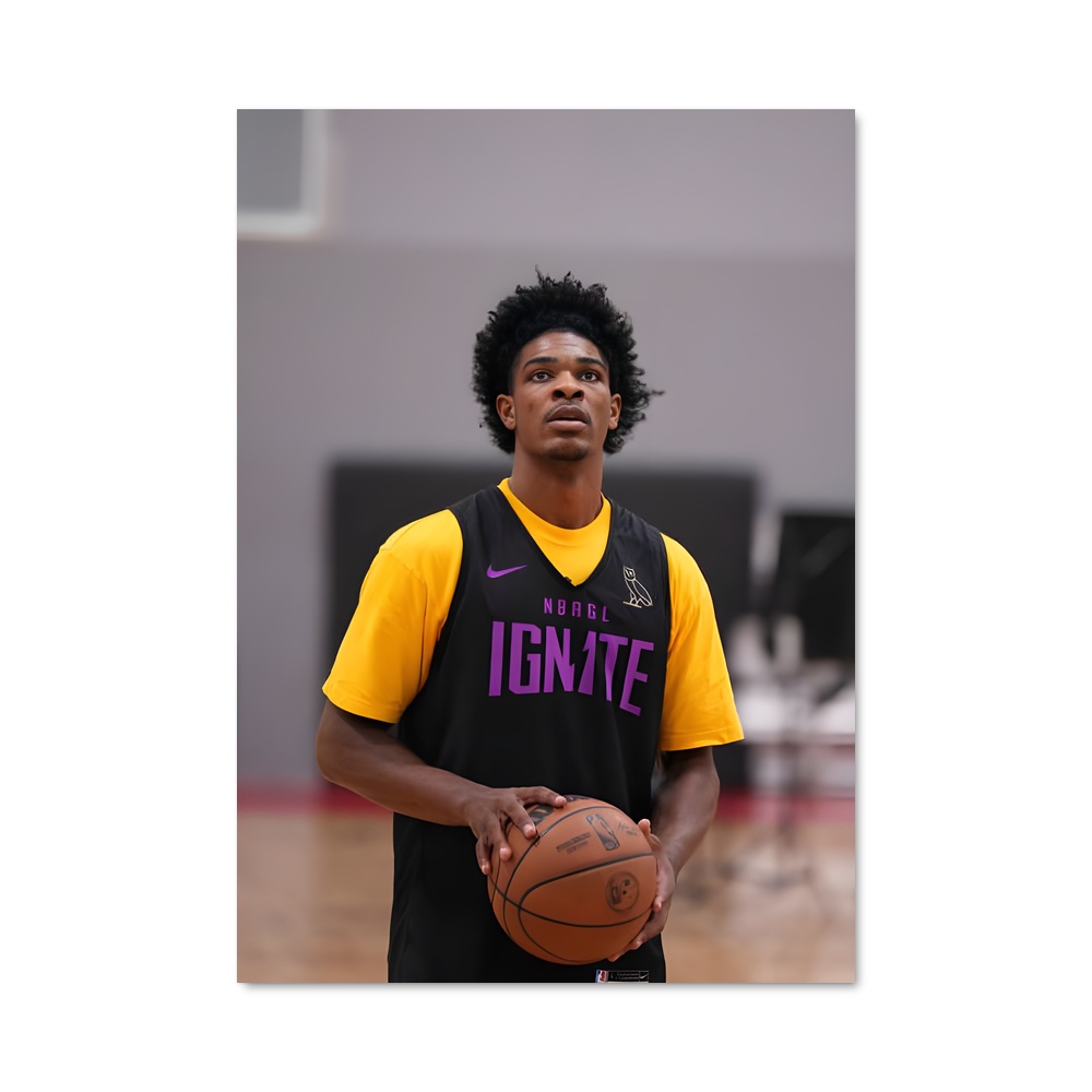 Poster L'Art de la Pratique – affiche Basketball